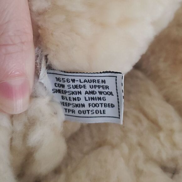 Bearpaw Lauren Boot Sheepkin and Wool Blend Size 7 - Picture 14 of 15